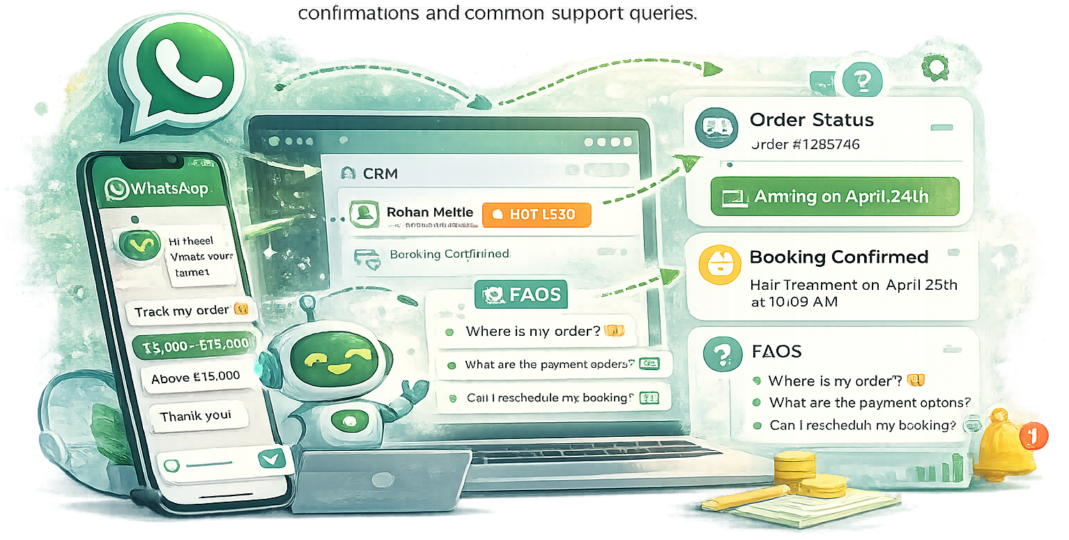 WhatsApp Support Automation Bot